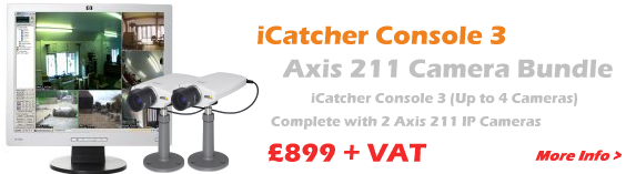 i-Catcher Console with Axis 211 CCTV Camera Bundle